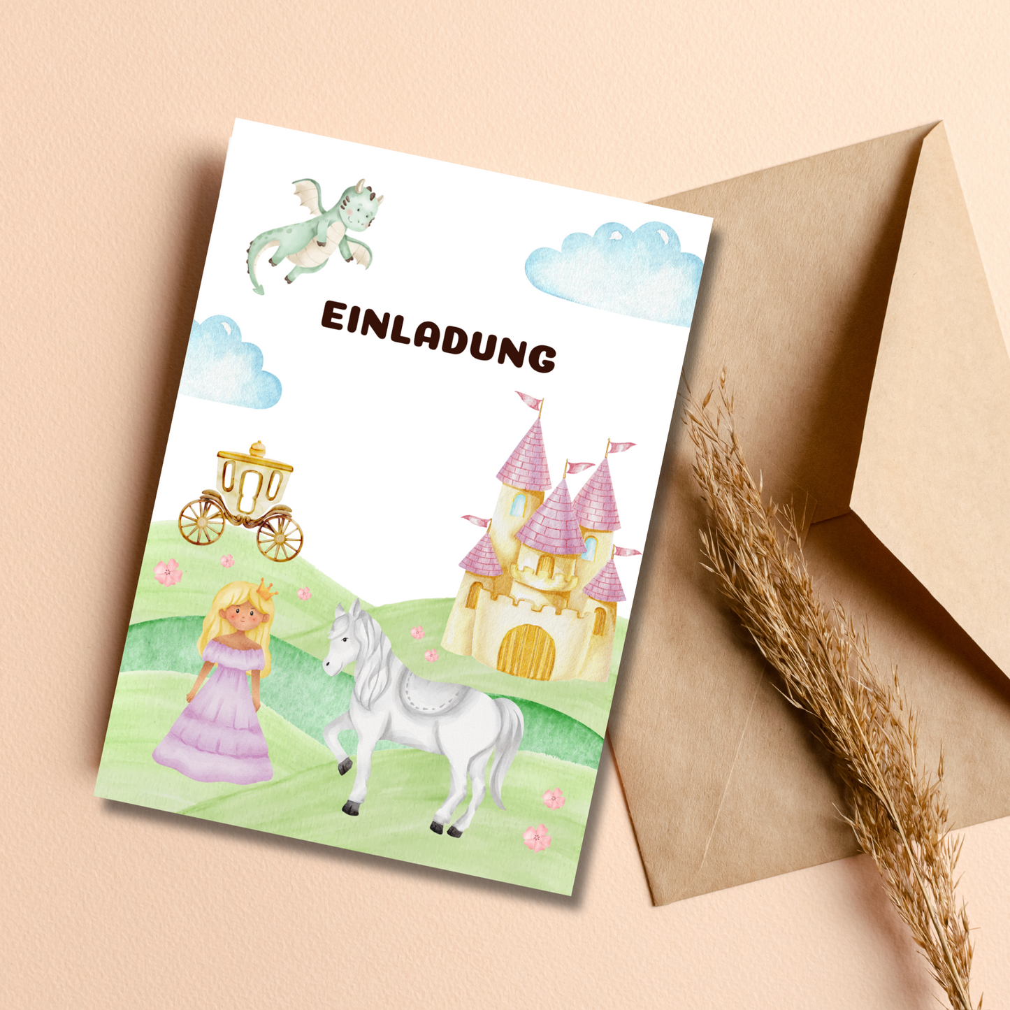 Einladungskarte Kindergeburtstag