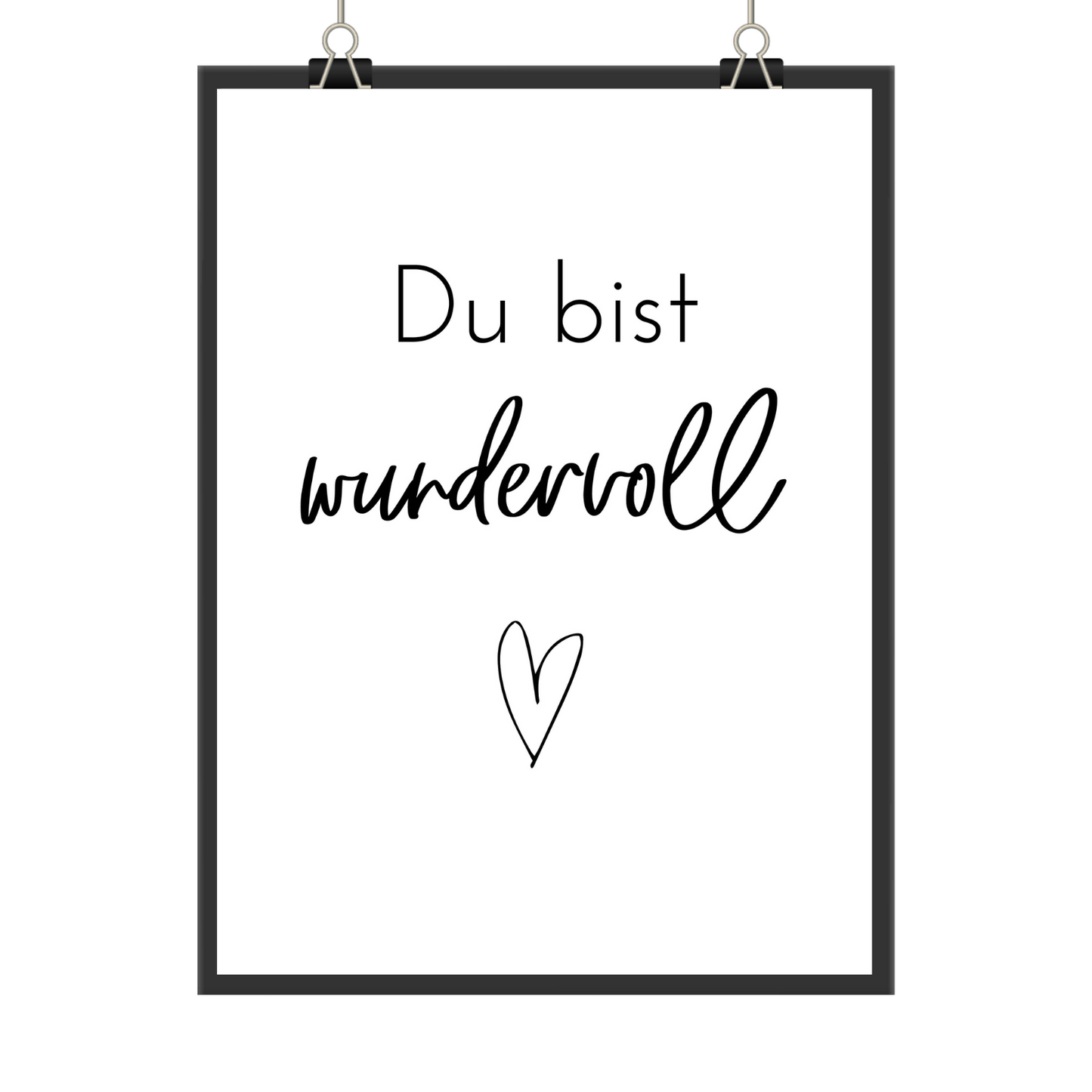 Geschenk selbstliebe poster