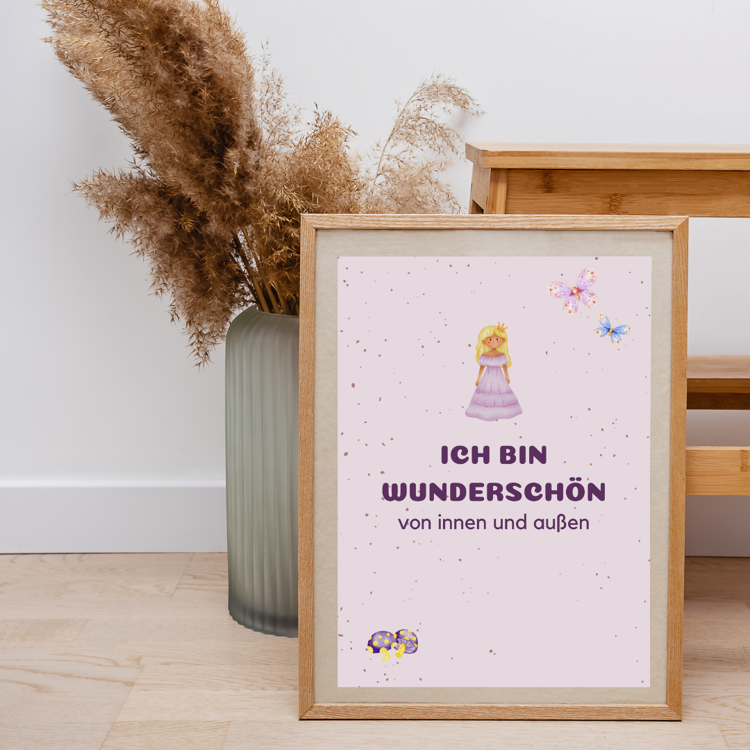 Affirmationsposter "Prinzessin"