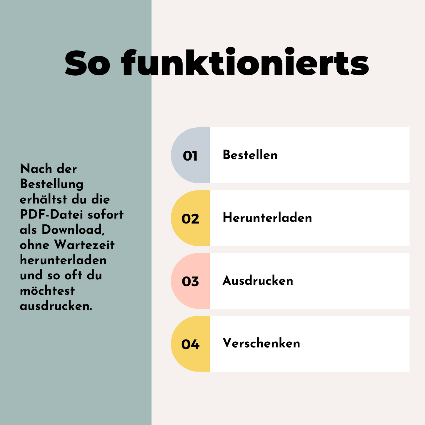 Babyparty Spiel "Orakel" und "Wunschkarten"