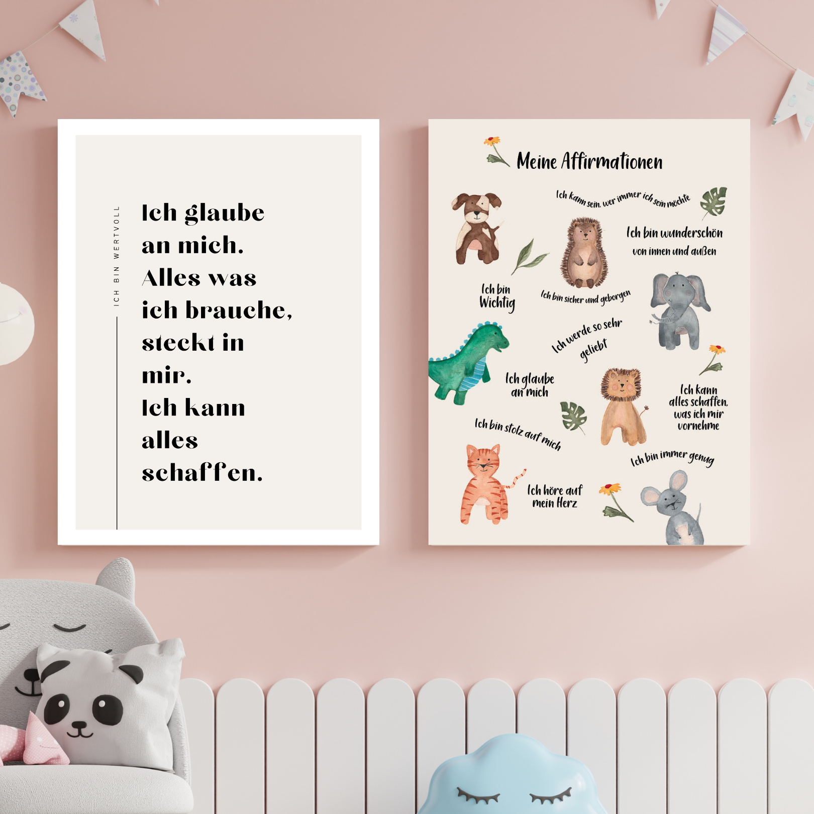 Affirmationsposter selber drucken