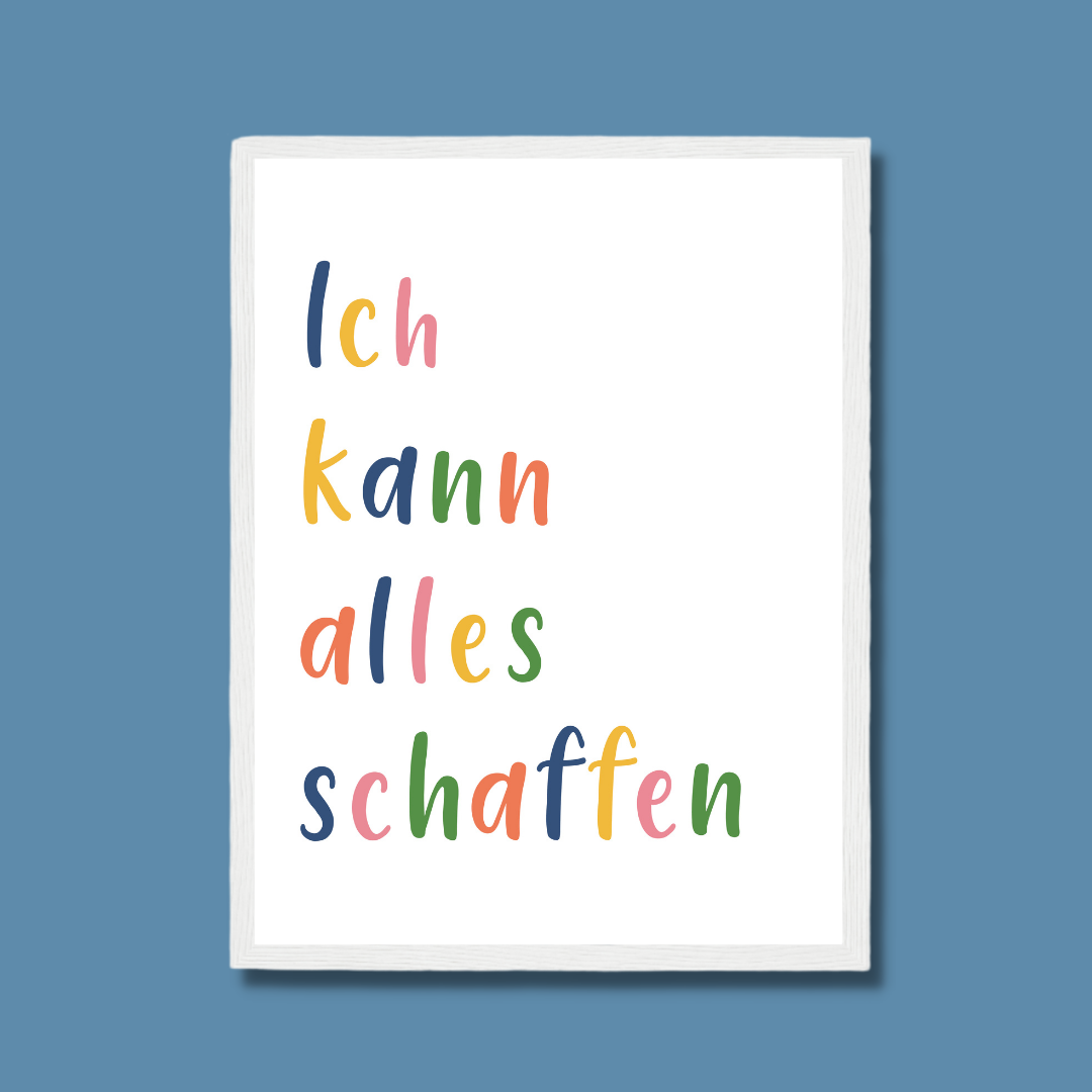 Bilderrahmen 50x70 für Kinder als Deko