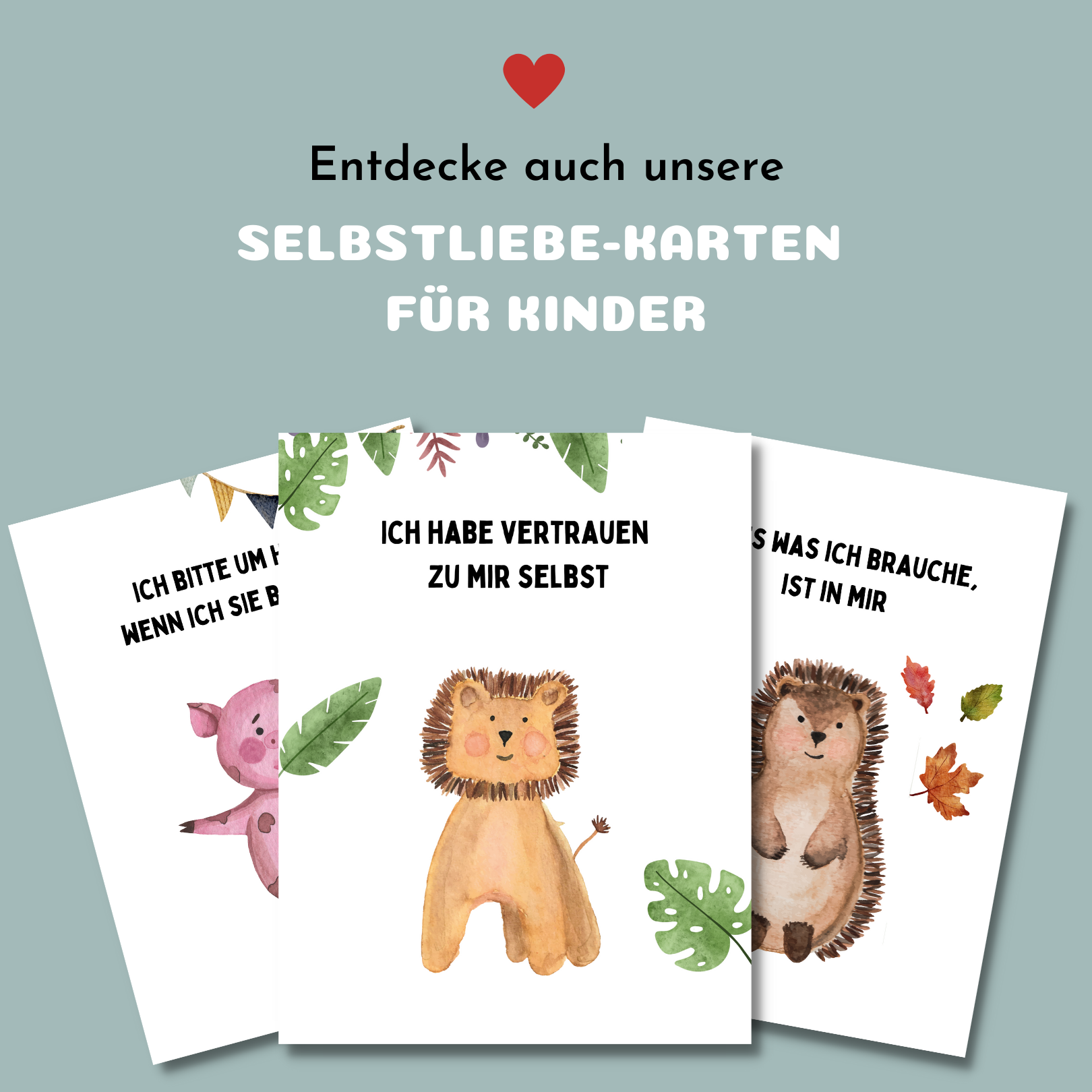 Affirmationskarten Kind