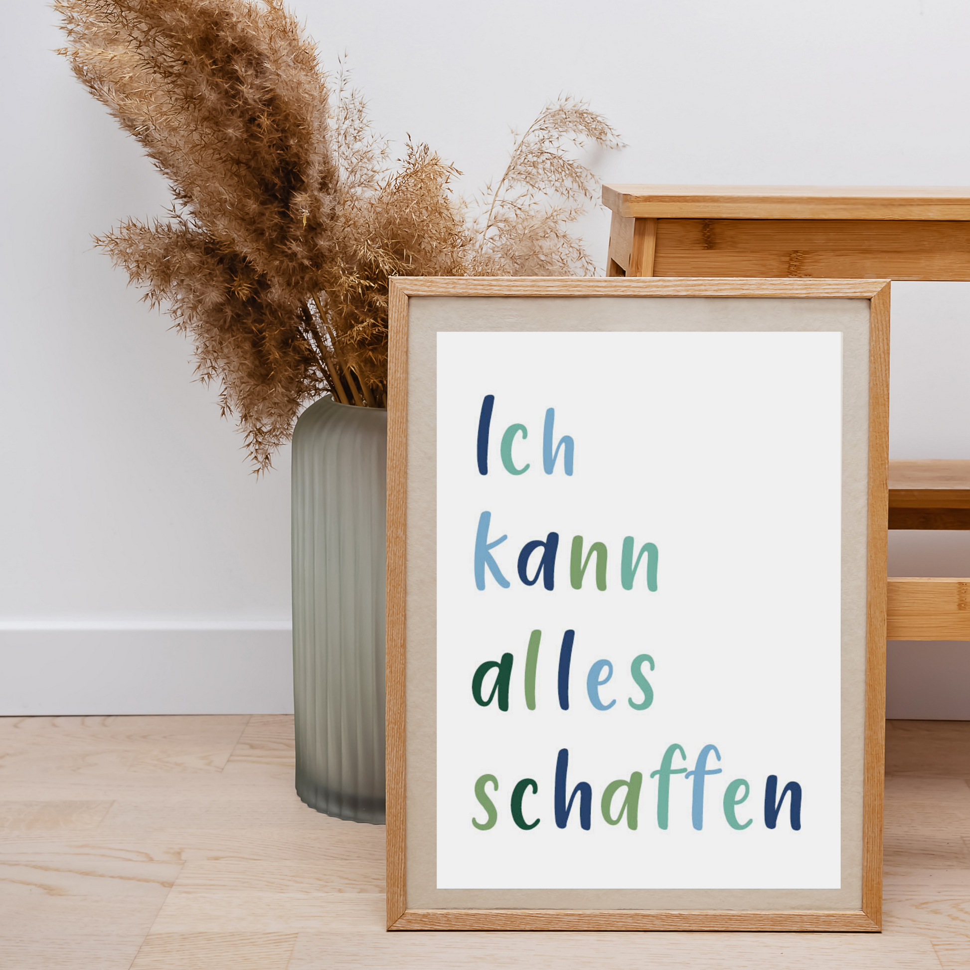 Kinder Poster für mehr Selbstvertrauen