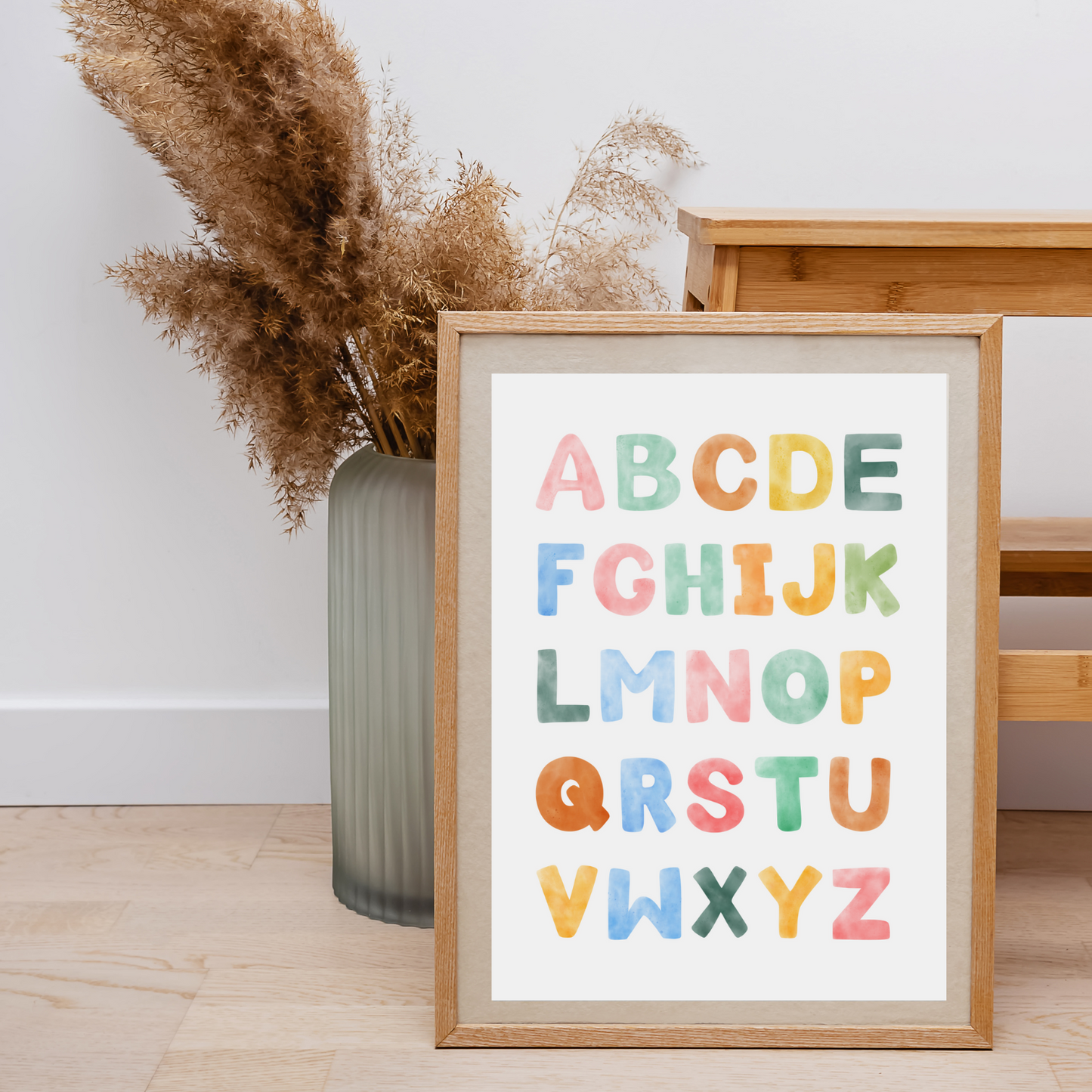 alphabet poster kinderzimmer