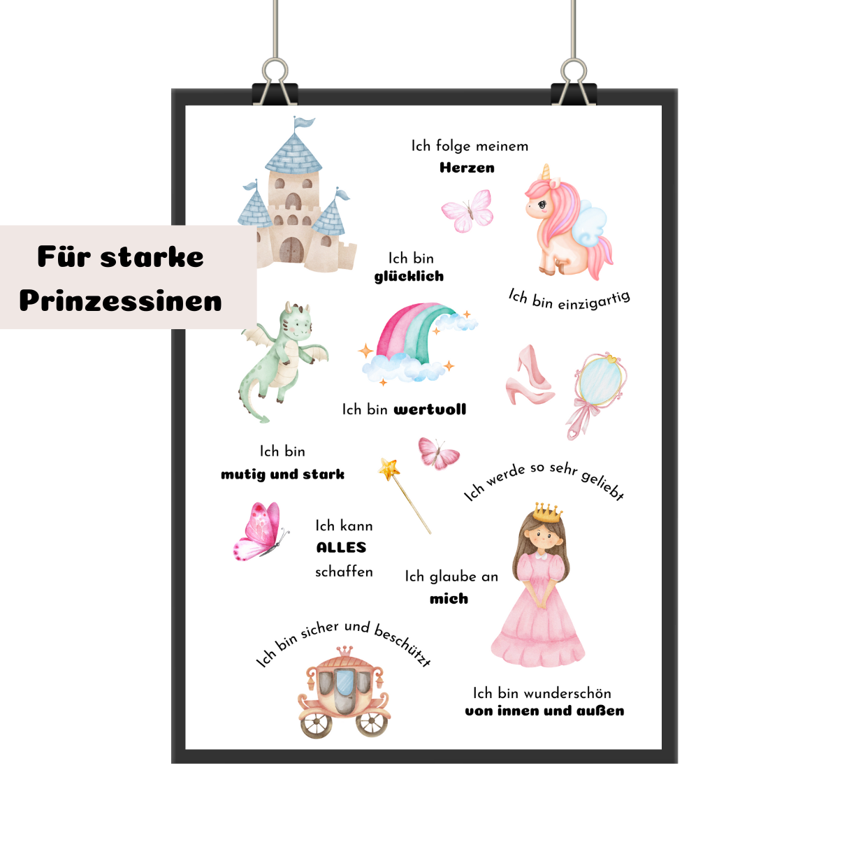Poster Prinzessin Zimmer