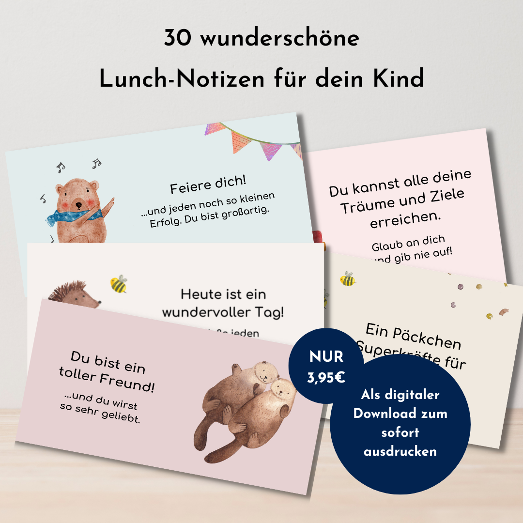 Lunchbox Mutmacher Karten