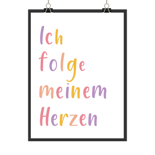 Kinderzimmer Affirmations poster