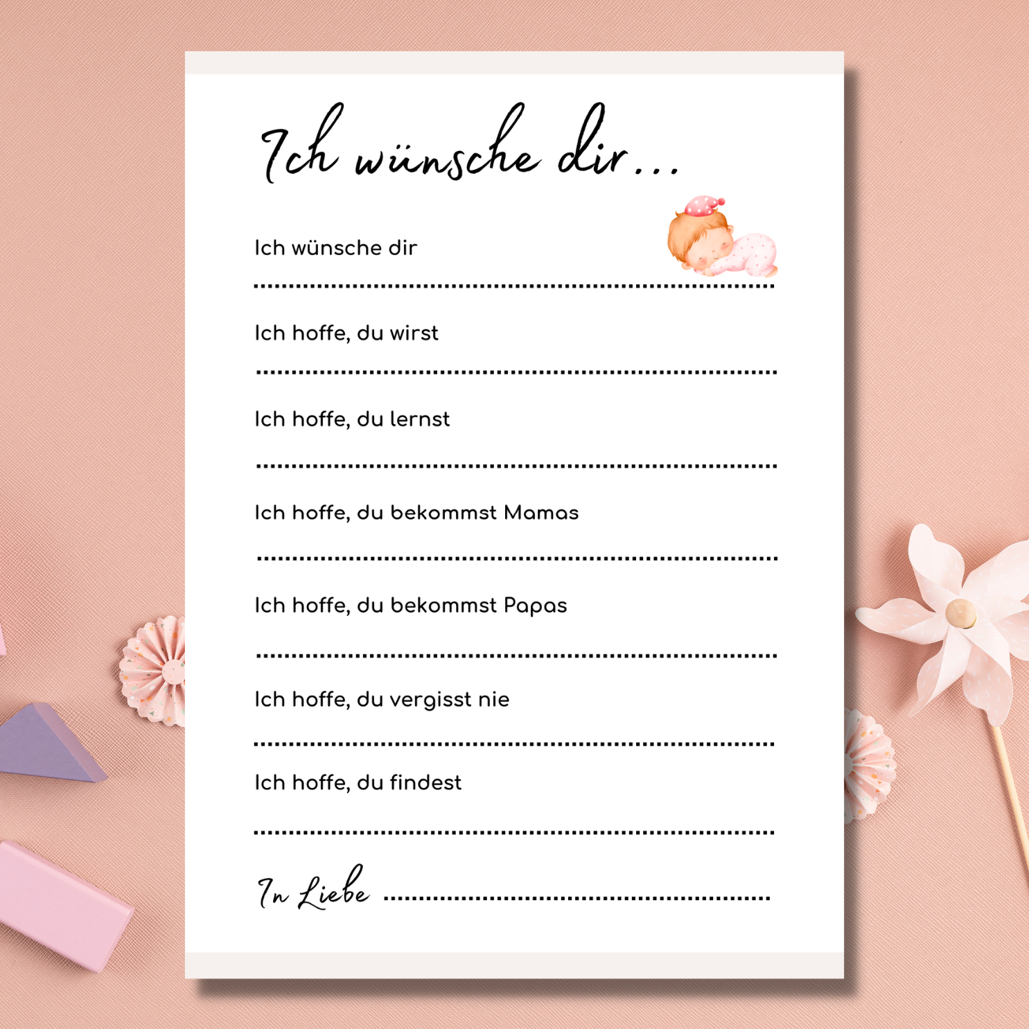 Baby party spiel zum ausdrucken