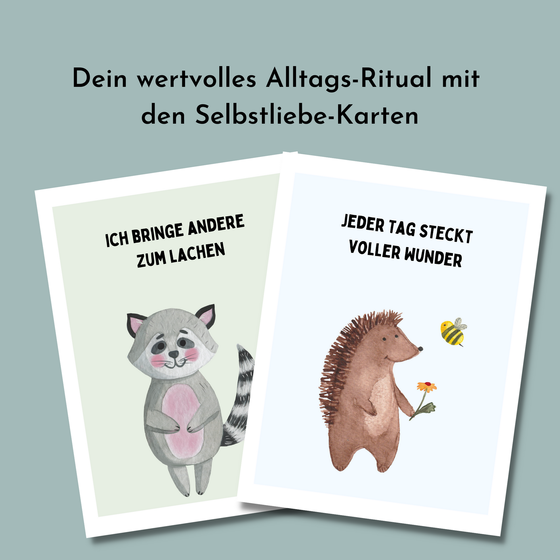 Mehr Selbstvertrauen und ein starkes Selbstbewusstsein - Mit unseren Affirmationskarten ganz einfach