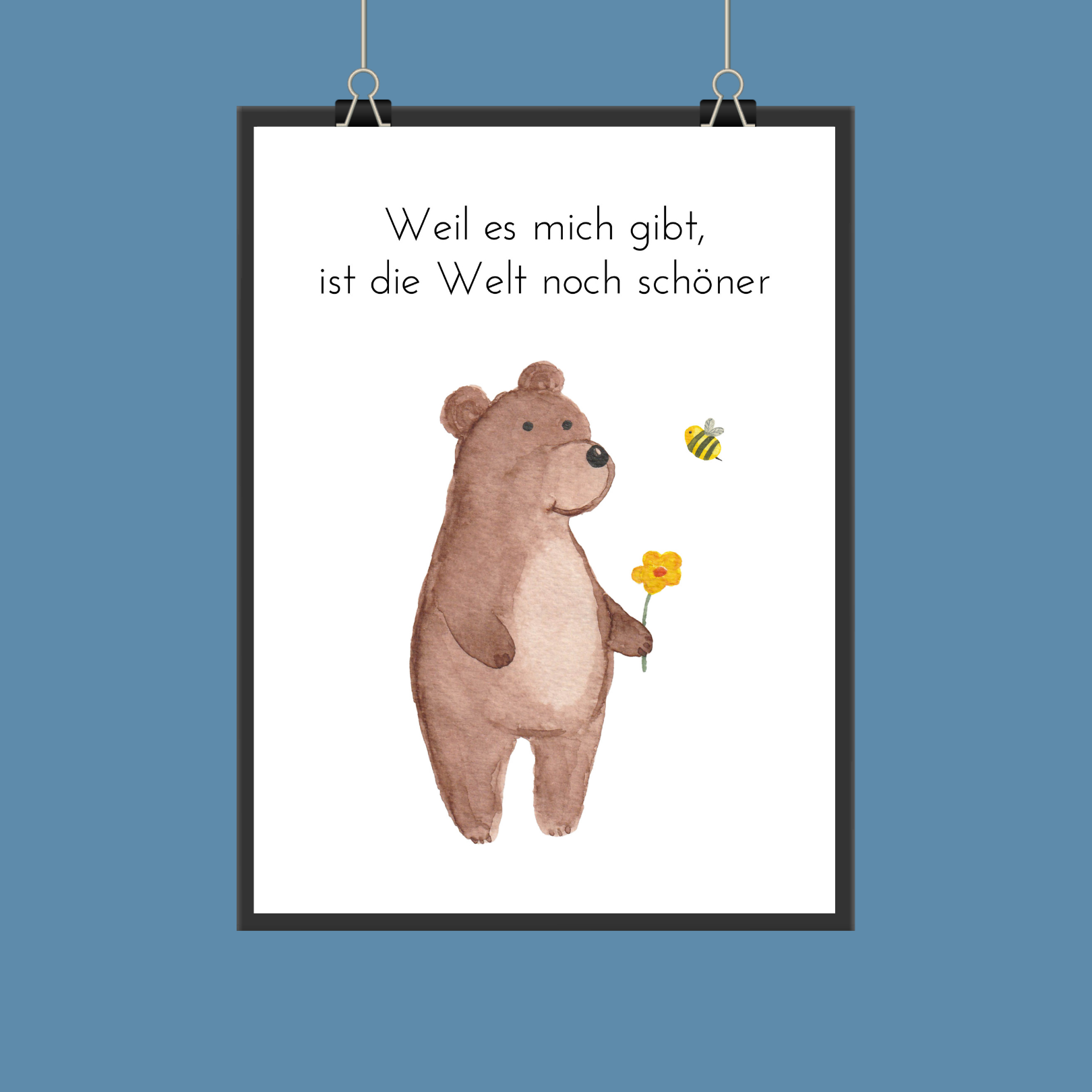 Poster Kinderzimmer Mutmacher