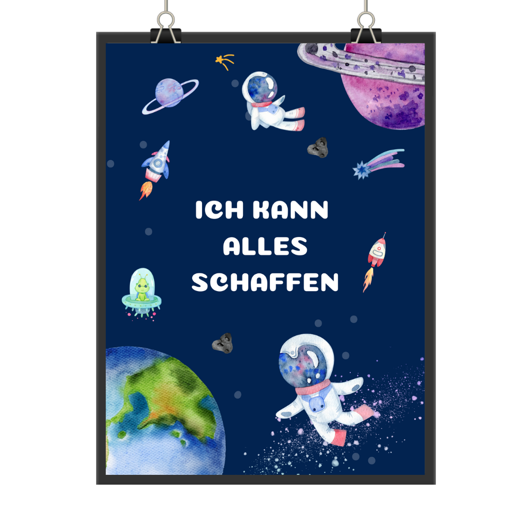 Weltall Kinderzimmer