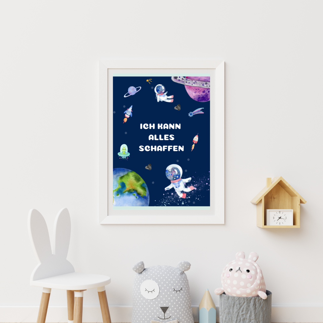 Kinderzimmer Weltall Deko