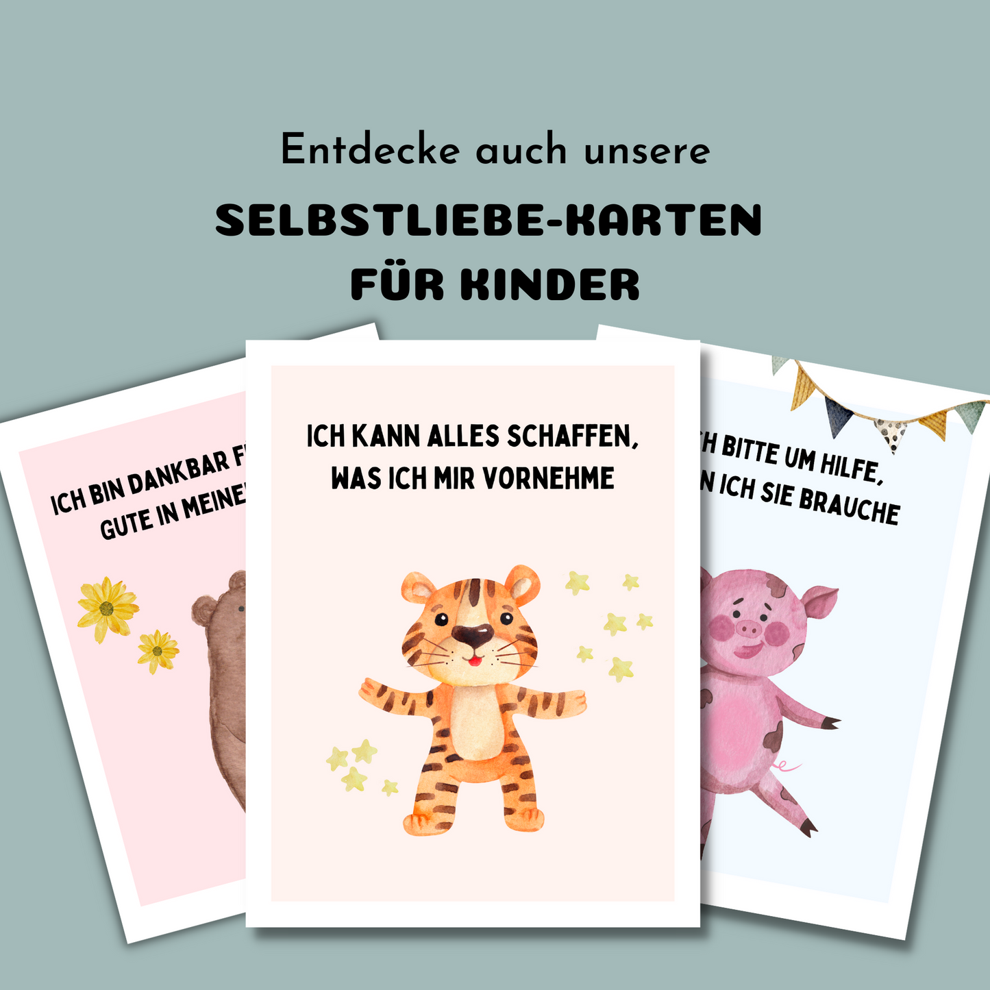 Geburtstagskarte "Tiger mit Hut"