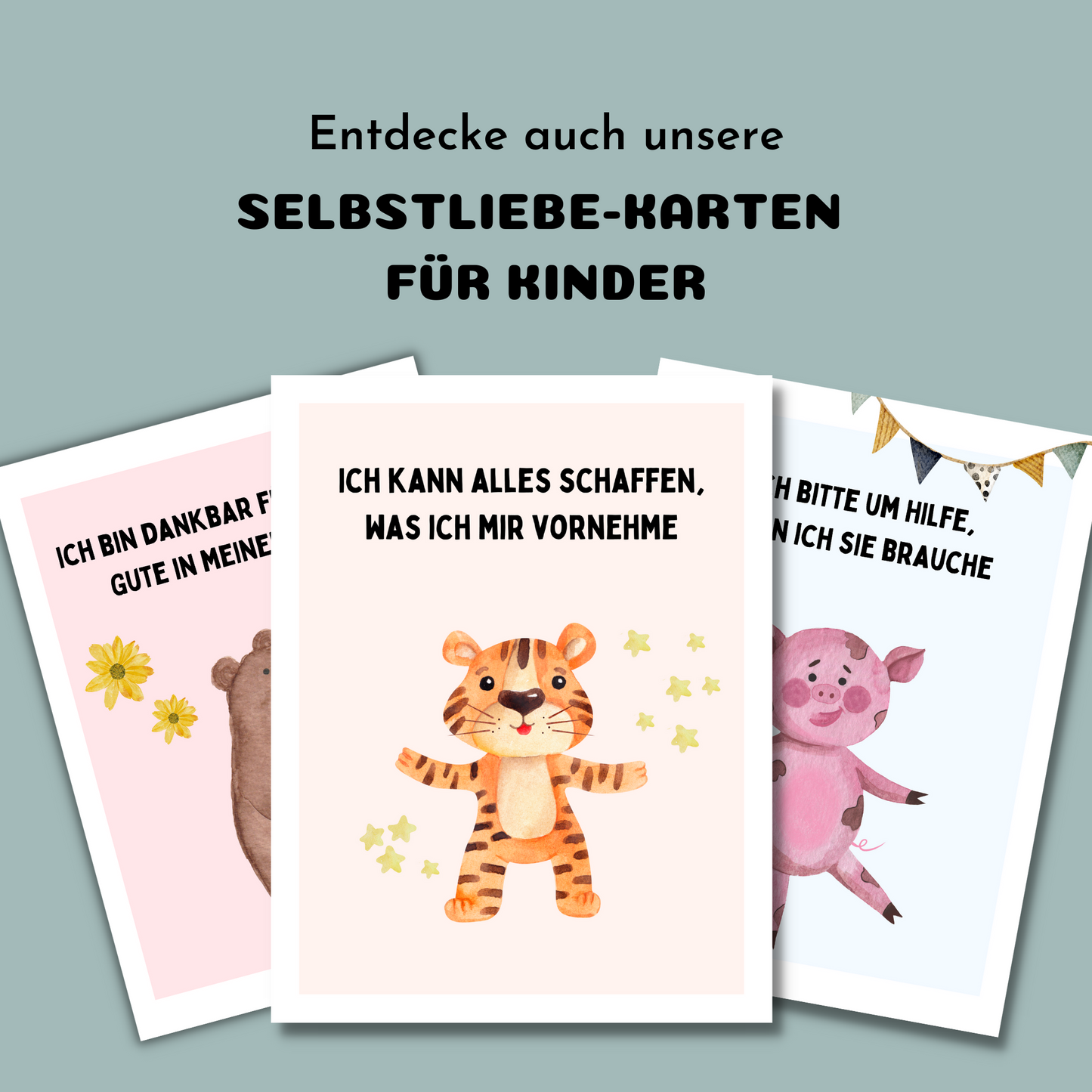 Mehr Selbstvertrauen und ein starkes Selbstbewusstsein - Mit unseren Affirmationskarten ganz einfach
